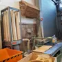 thumbnail-Holzbearbeitende- und metallbearbeitende Maschinen und Warenlager eines Fertighausherstellers -9