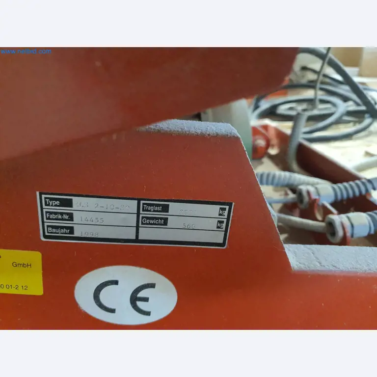 Holzbearbeitende- und metallbearbeitende Maschinen und Warenlager eines Fertighausherstellers -3