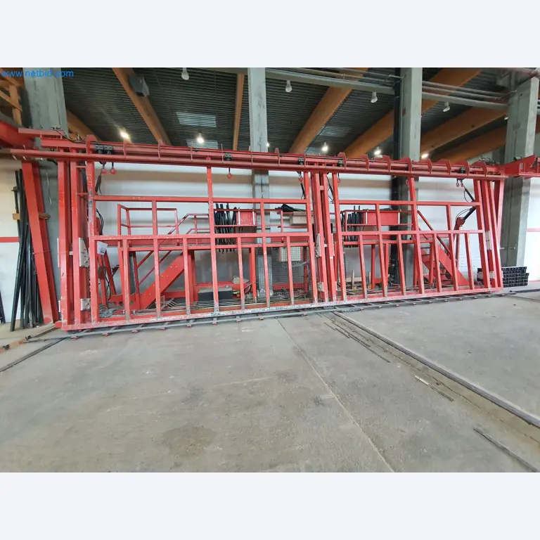 Holzbearbeitende- und metallbearbeitende Maschinen und Warenlager eines Fertighausherstellers -10