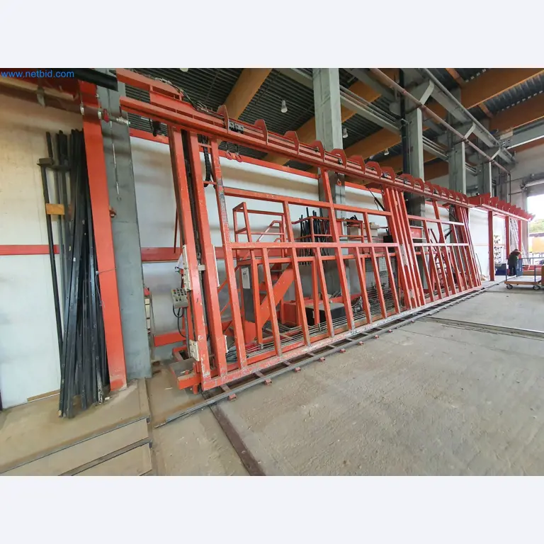 Holzbearbeitende- und metallbearbeitende Maschinen und Warenlager eines Fertighausherstellers -6