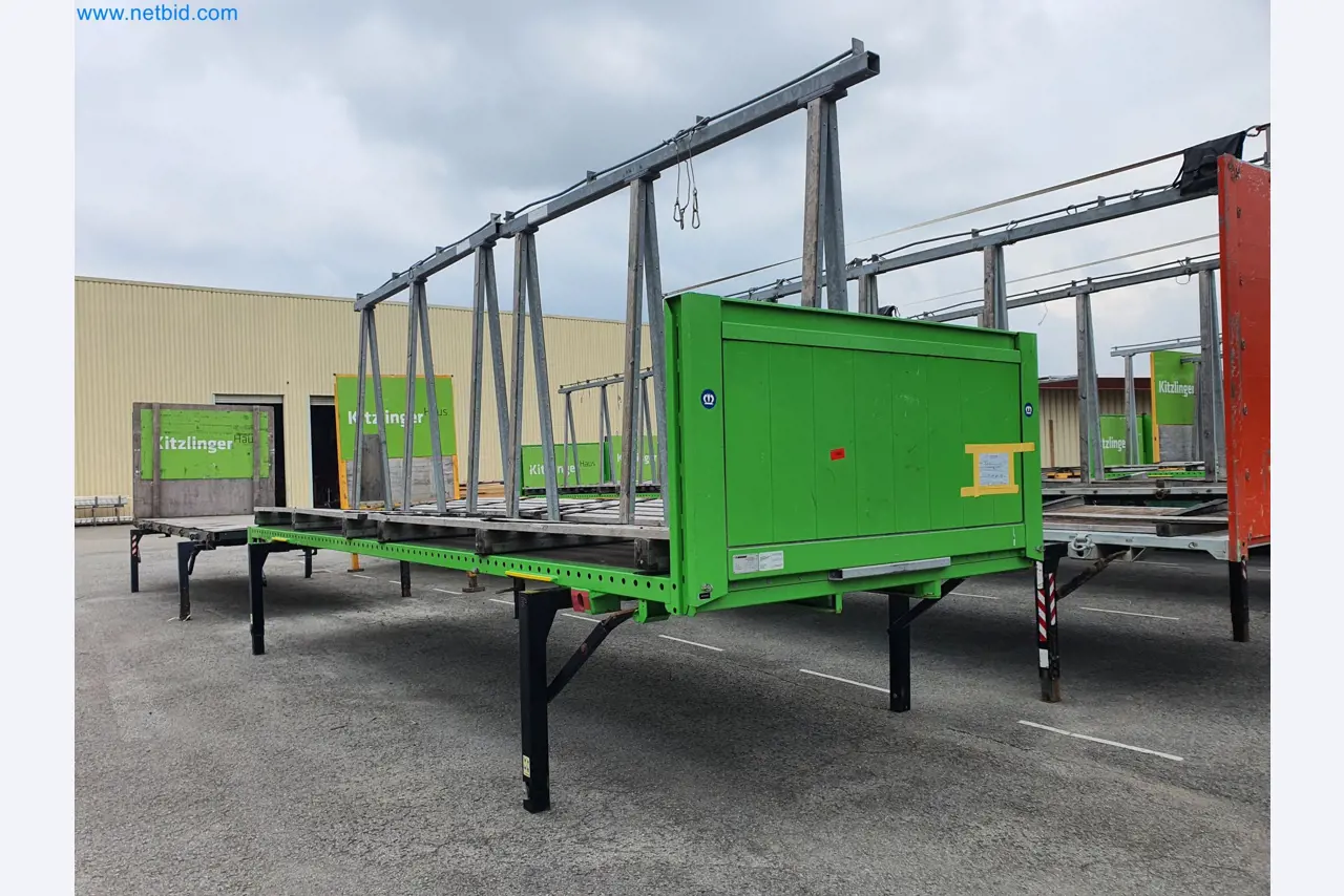 Holzbearbeitende- und metallbearbeitende Maschinen und Warenlager eines Fertighausherstellers -1