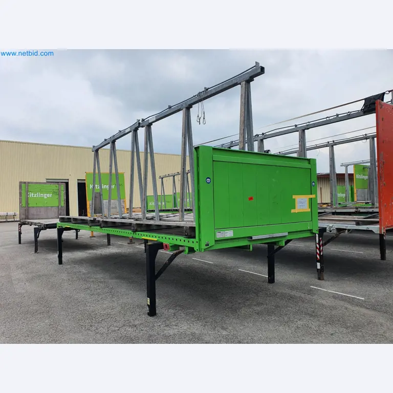 Holzbearbeitende- und metallbearbeitende Maschinen und Warenlager eines Fertighausherstellers -1