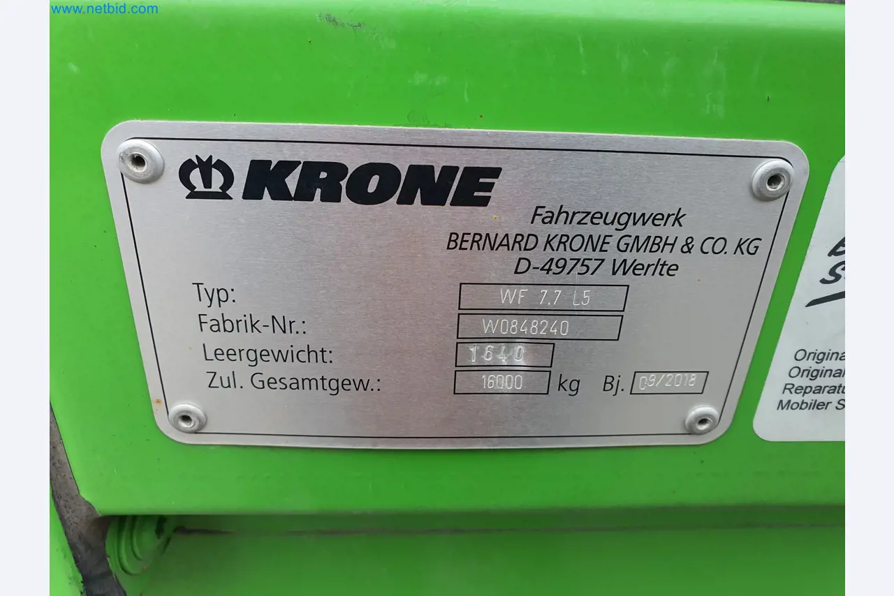 Holzbearbeitende- und metallbearbeitende Maschinen und Warenlager eines Fertighausherstellers -3