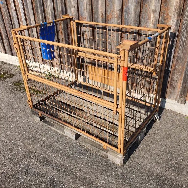 Caisse grillagée Euro