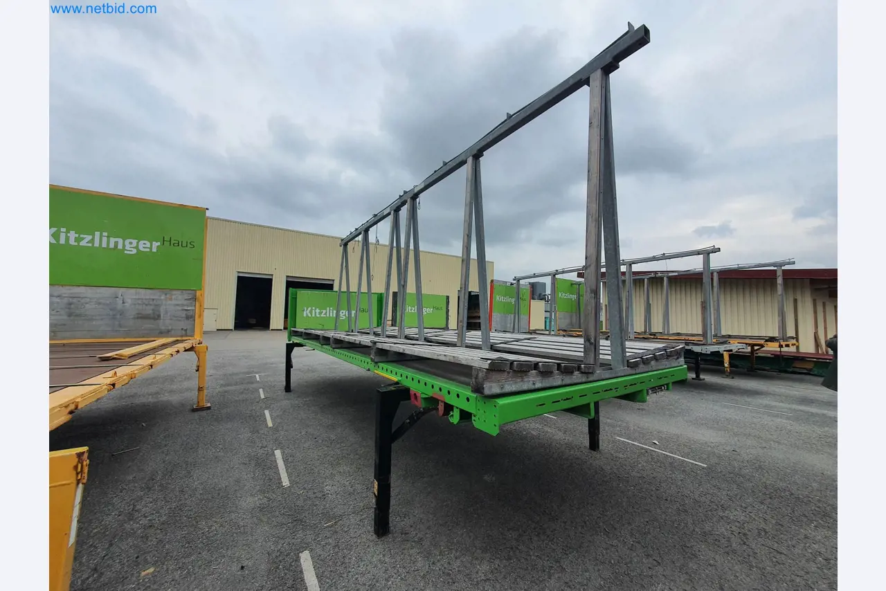 Holzbearbeitende- und metallbearbeitende Maschinen und Warenlager eines Fertighausherstellers -3