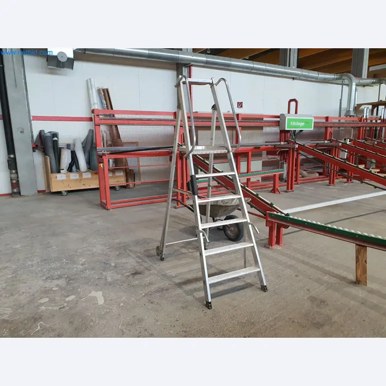 Woodworking and metalworking machines and warehouse of a prefabricated house manufacturer-1