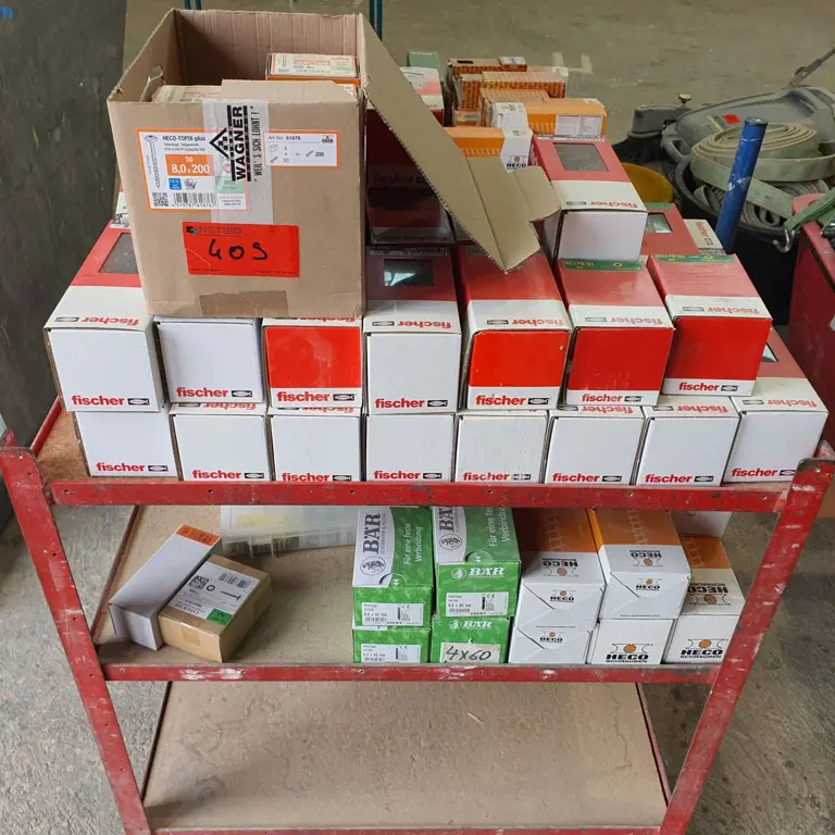 1 Posten Holzschrauben Fischer, Bär, Heco