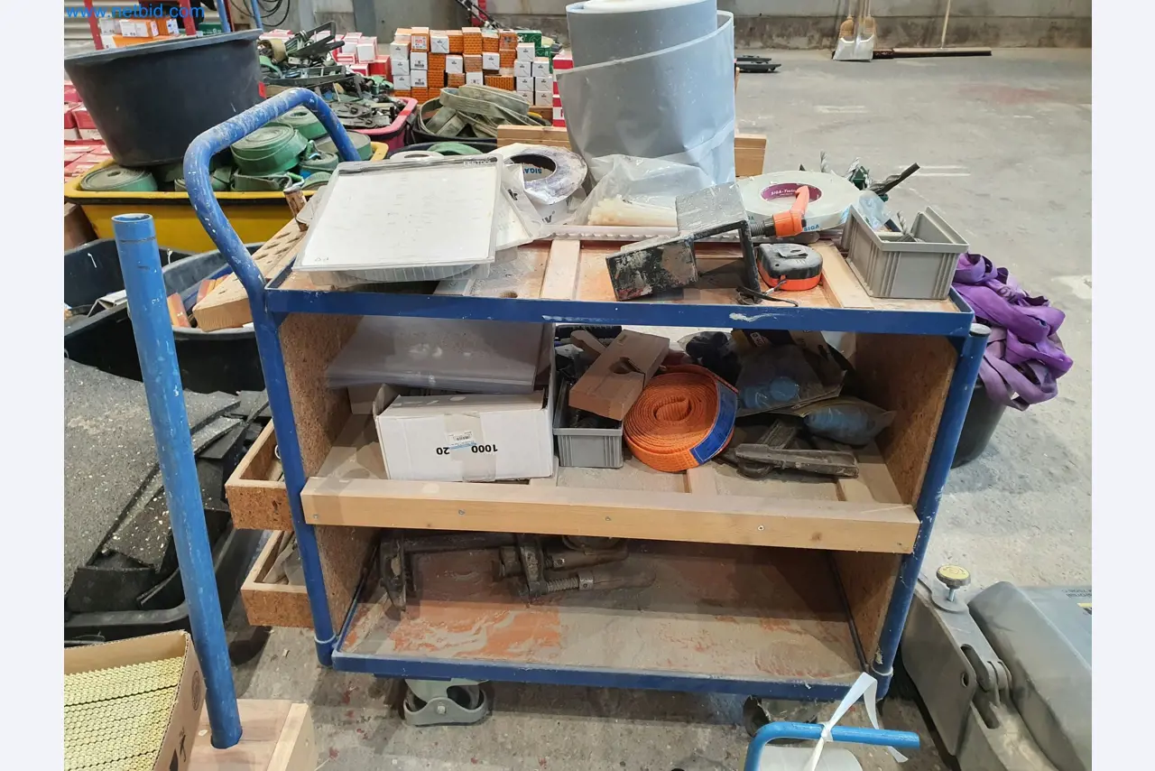 Woodworking and metalworking machines and warehouse of a prefabricated house manufacturer-1