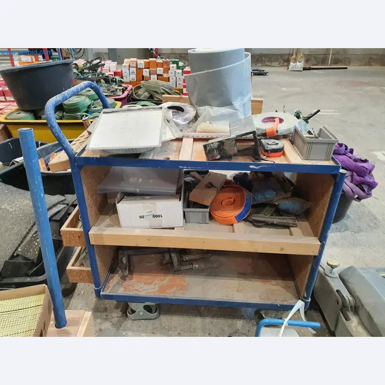 Woodworking and metalworking machines and warehouse of a prefabricated house manufacturer-1