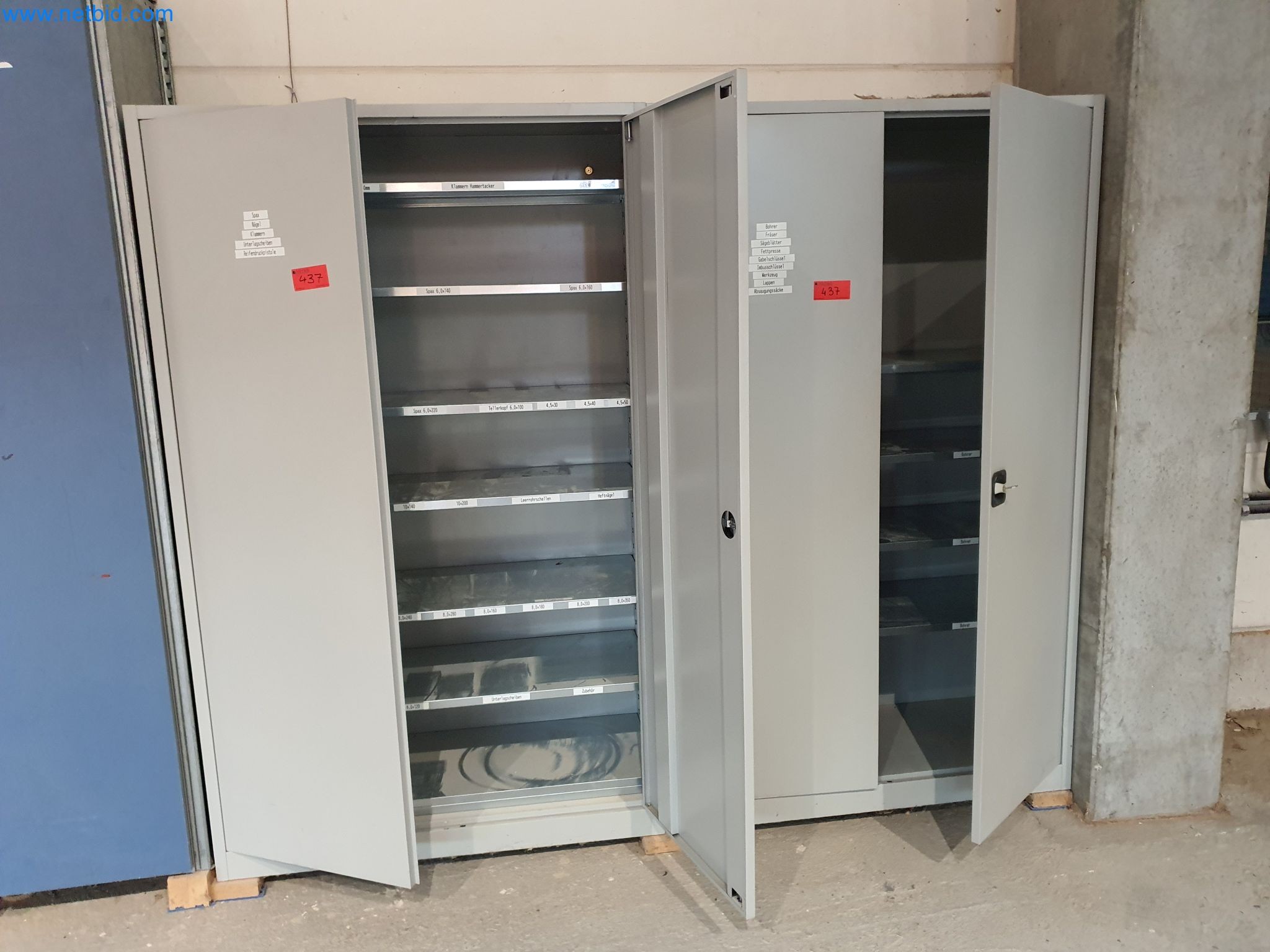 Woodworking and metalworking machines and warehouse of a prefabricated house manufacturer-1