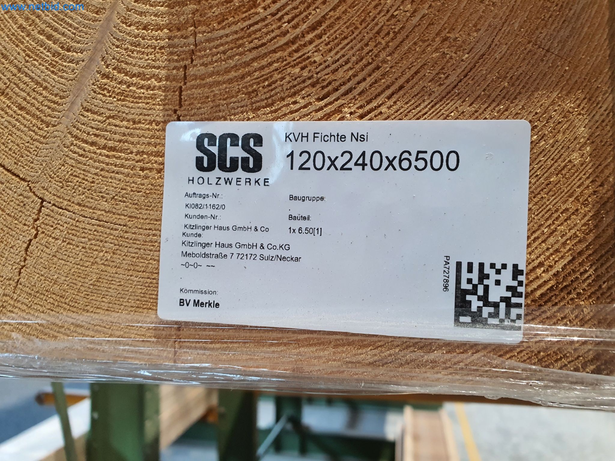 Woodworking and metalworking machines and warehouse of a prefabricated house manufacturer-4