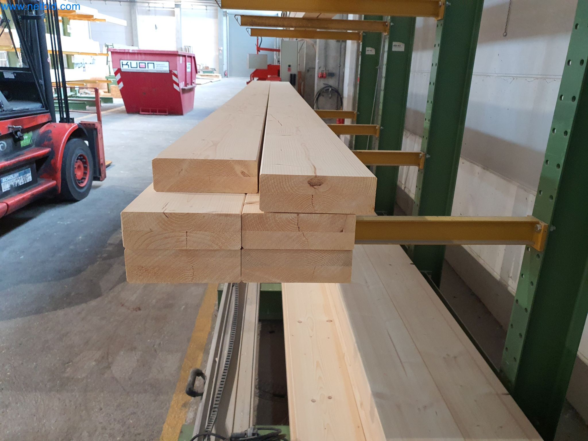 Woodworking and metalworking machines and warehouse of a prefabricated house manufacturer-4