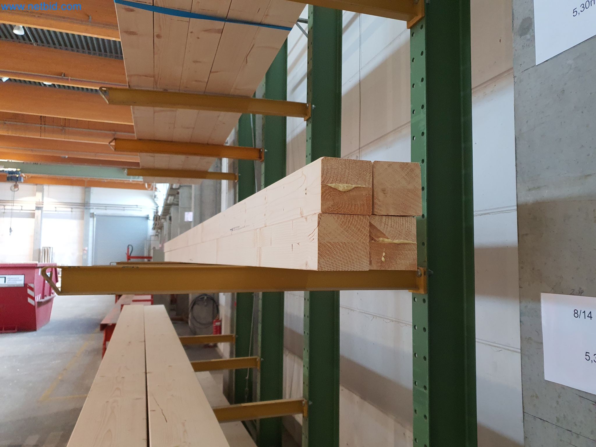 Woodworking and metalworking machines and warehouse of a prefabricated house manufacturer-5