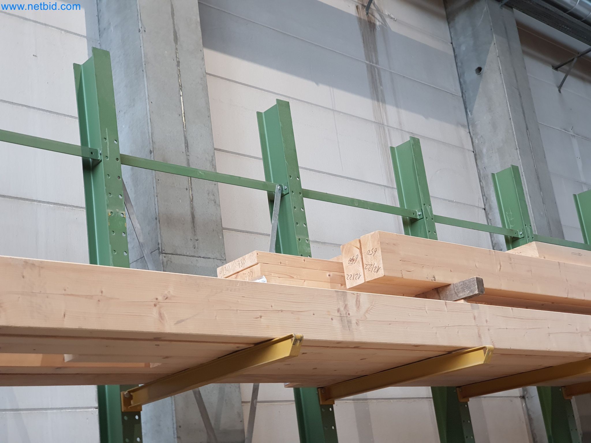 Woodworking and metalworking machines and warehouse of a prefabricated house manufacturer-4