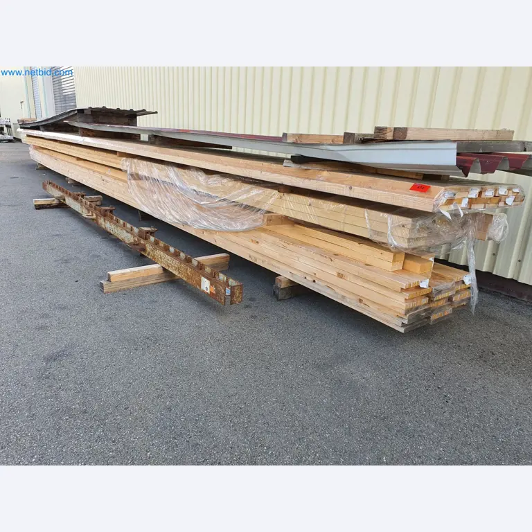 Woodworking and metalworking machines and warehouse of a prefabricated house manufacturer-1