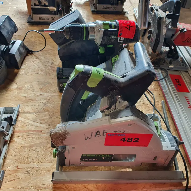 Akku-Handkreissäge Festool TSC 55 REB