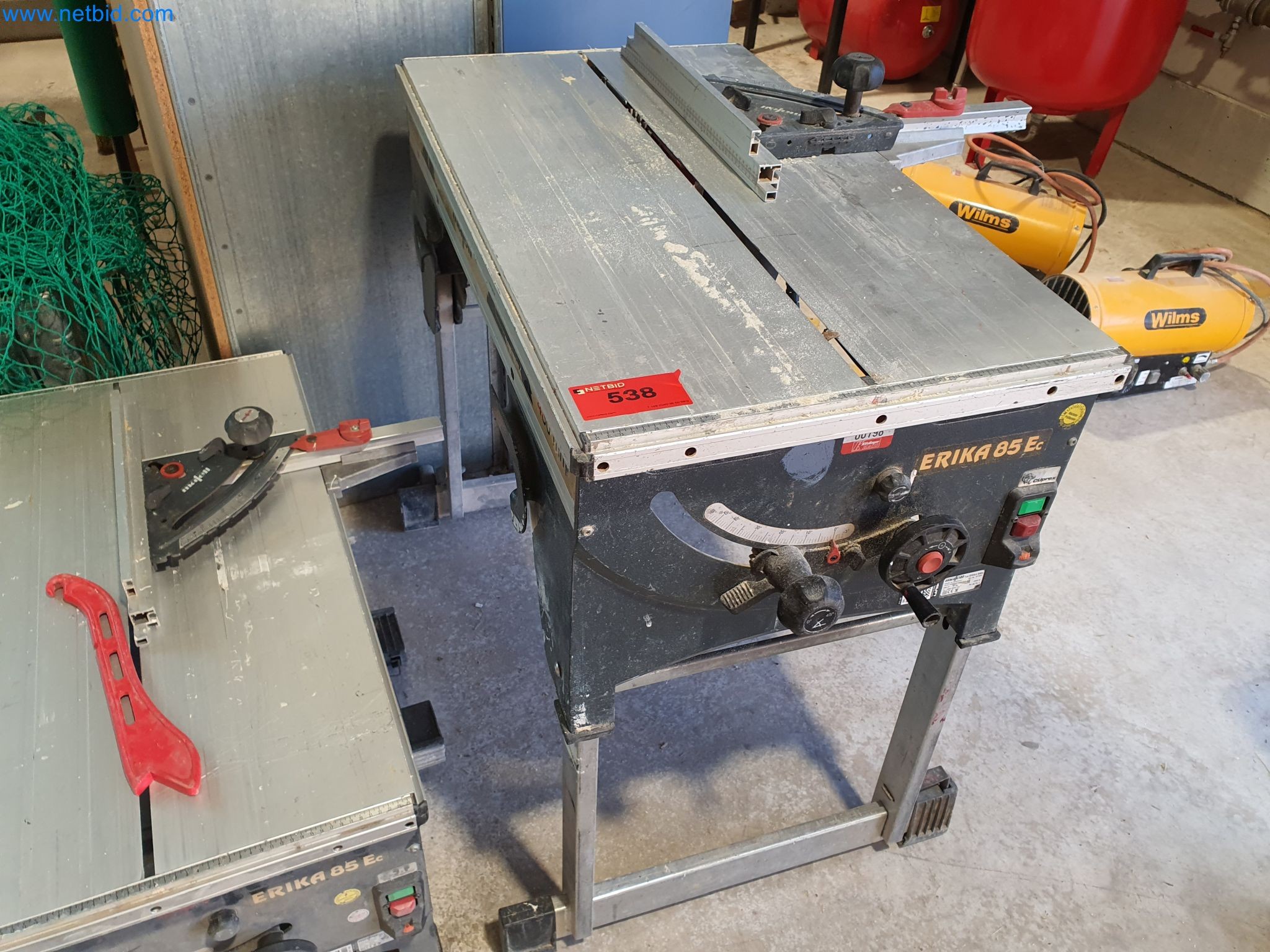 Woodworking and metalworking machines and warehouse of a prefabricated house manufacturer-1