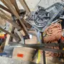 thumbnail-Holzbearbeitende- und metallbearbeitende Maschinen und Warenlager eines Fertighausherstellers -3