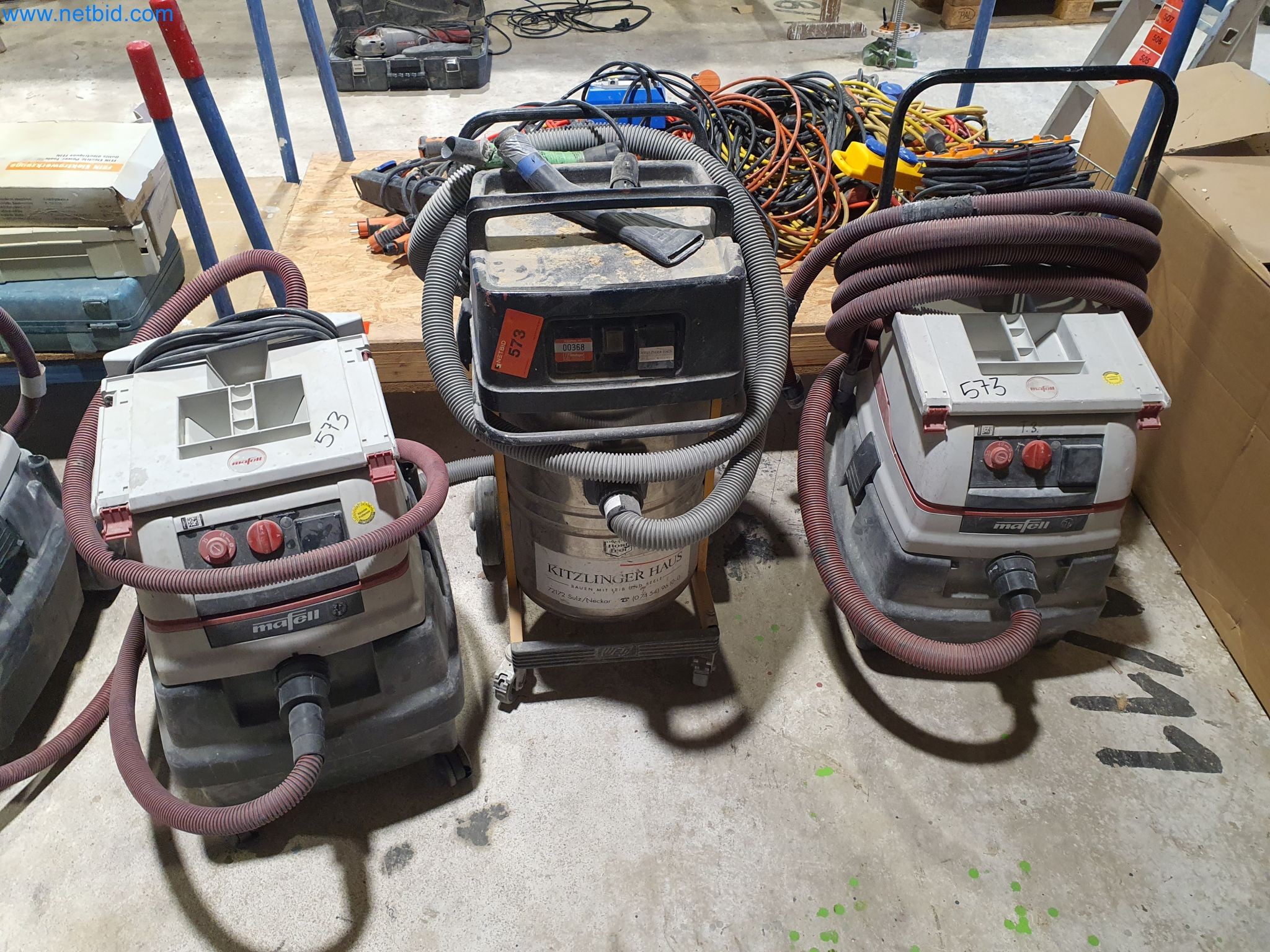 Woodworking and metalworking machines and warehouse of a prefabricated house manufacturer-1