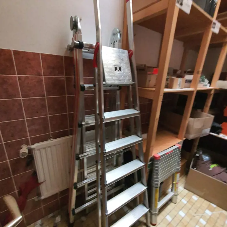 Alu-Bockleiter Hailo Superstep 8936