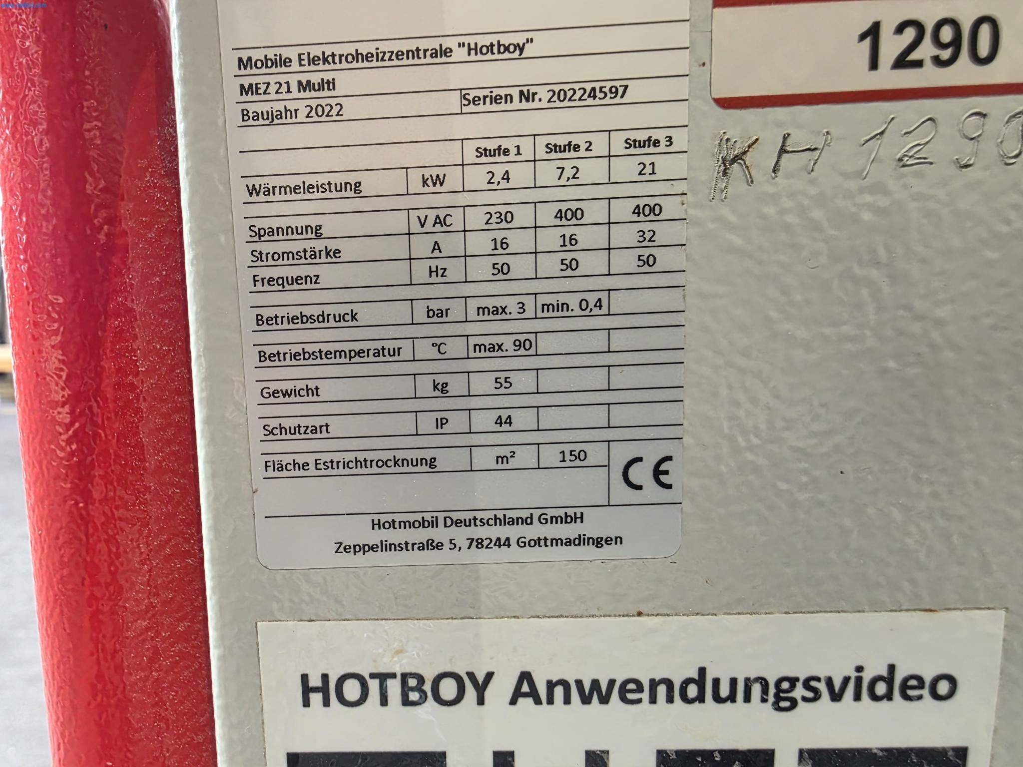 Holzbearbeitende- und metallbearbeitende Maschinen und Warenlager eines Fertighausherstellers -2