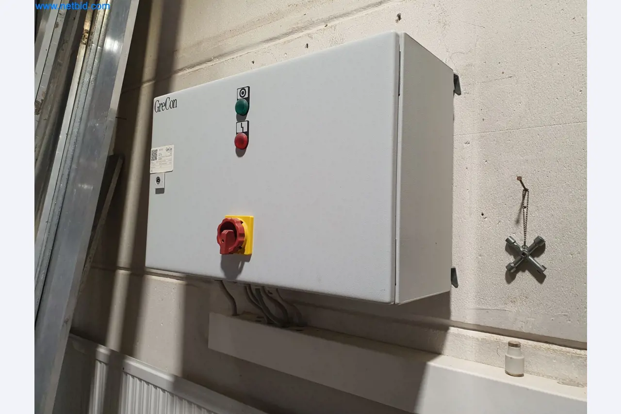 Woodworking and metalworking machines and warehouse of a prefabricated house manufacturer-6