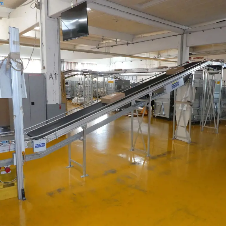 ca. 350 lfm. Driven conveyor section Heber