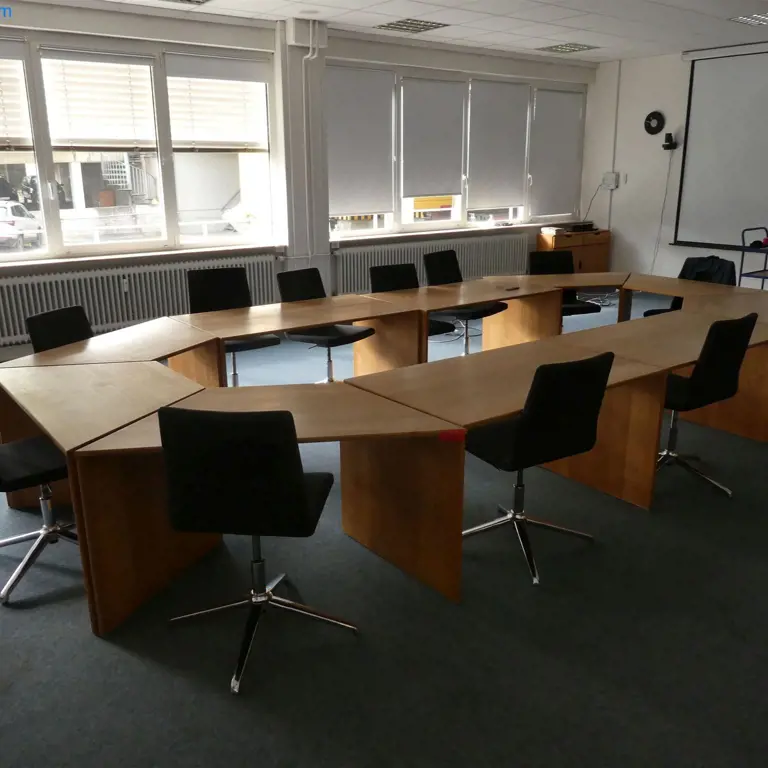 13 Wooden conference tables
