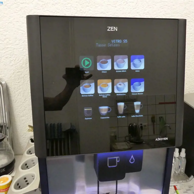 Fully automatic coffee machine Azkoyen ZEN