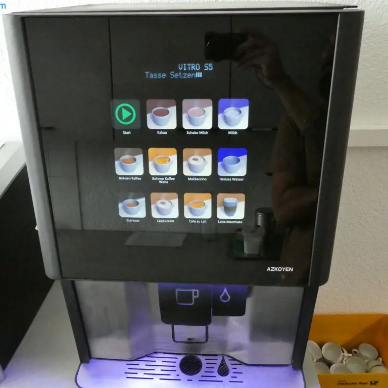 Fully automatic coffee machine Azkoyen ZEN