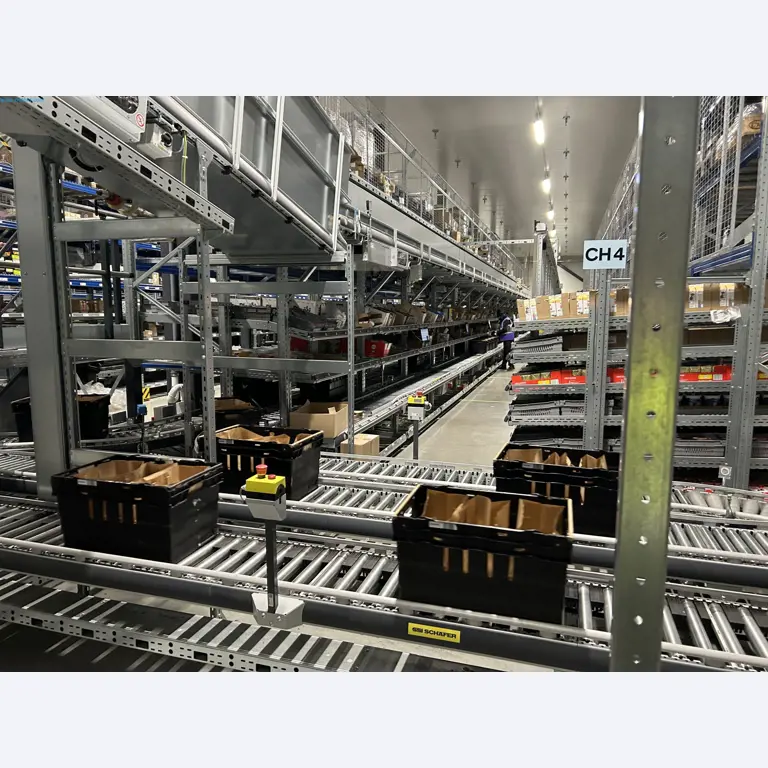 Entrepôt automatique pour l'industrie alimentaire et des boissons-28