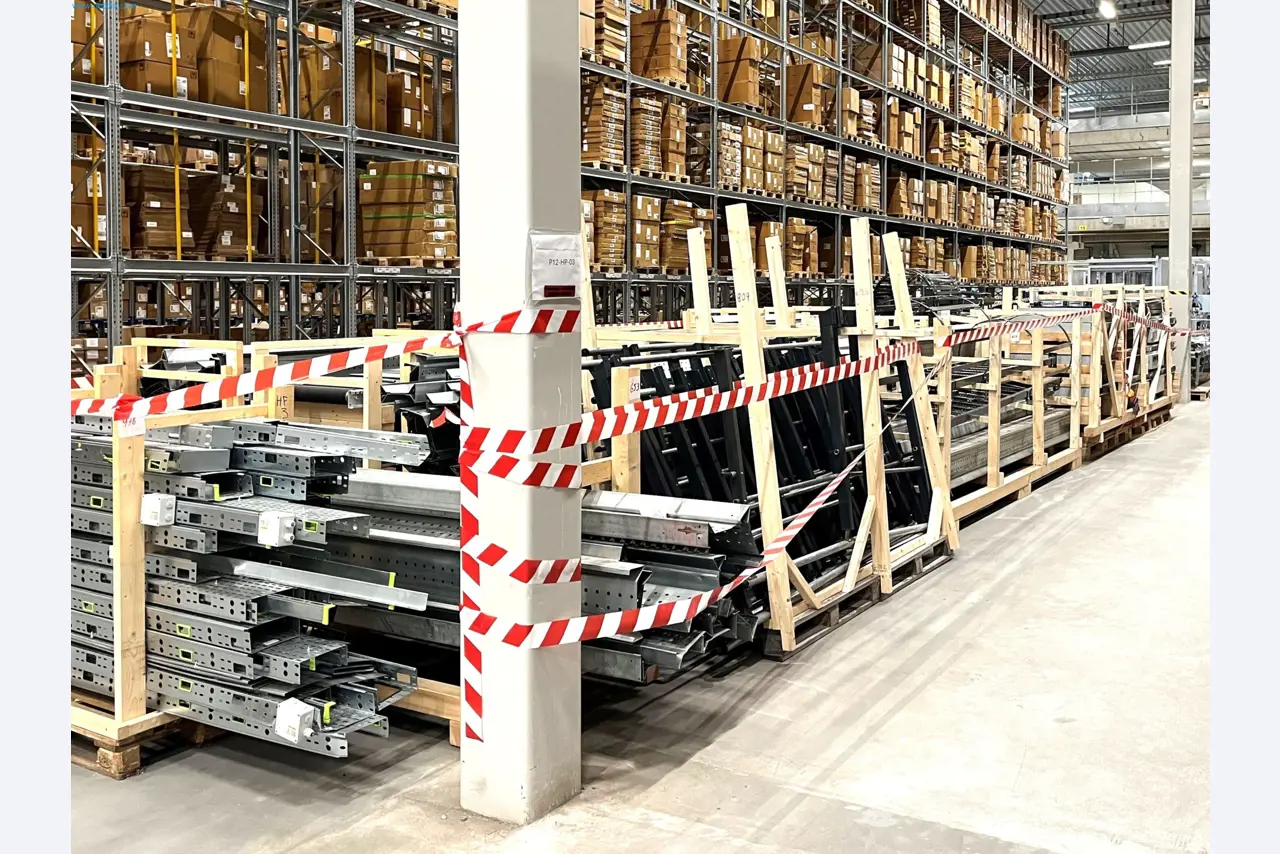 Entrepôt automatique pour l'industrie alimentaire et des boissons-53