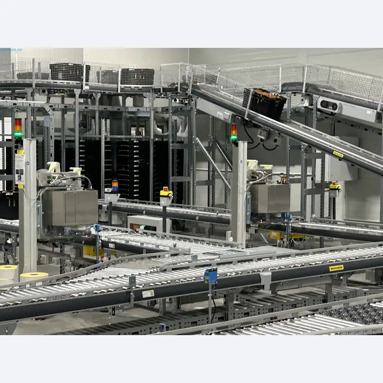 Entrepôt automatique pour l'industrie alimentaire et des boissons-8