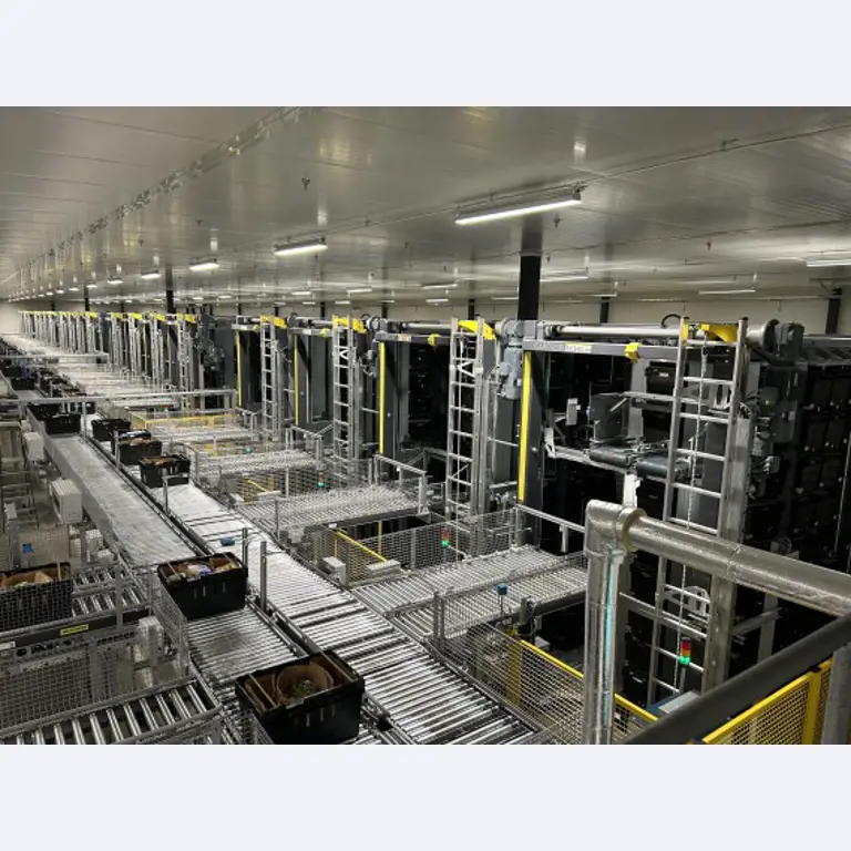 Entrepôt automatique pour l'industrie alimentaire et des boissons-2