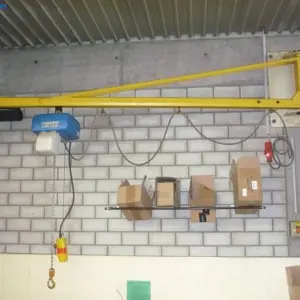 Pluma giratoria mural Abus