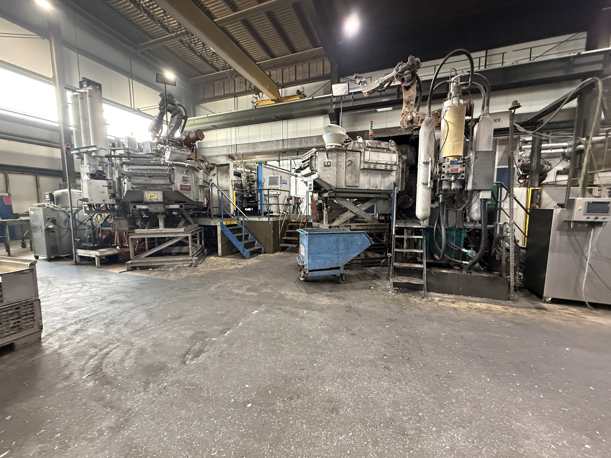 Complete aluminum die-casting production, from material handling to quality assurance-2
