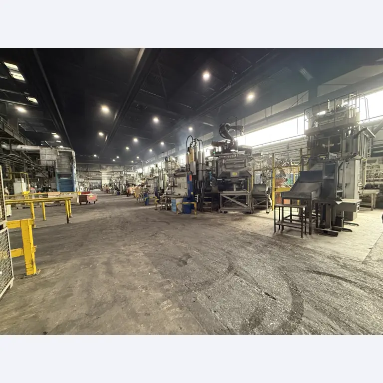 Complete aluminum die-casting production, from material handling to quality assurance-10