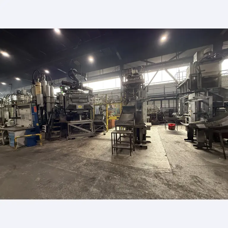 Complete aluminum die-casting production, from material handling to quality assurance-1