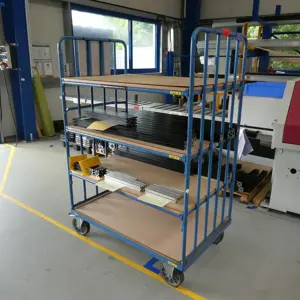 Wózek z półkami Fetra 8313