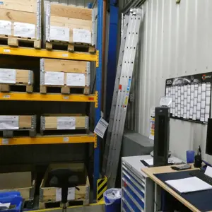 Aluminiowa drabina rozstawna Zarges