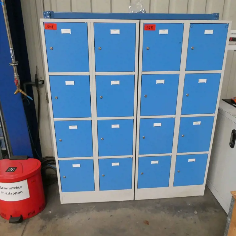 2 Safe deposit lockers