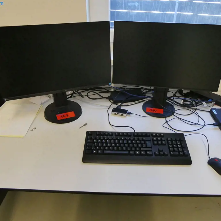 2 24" monitors Eizo
