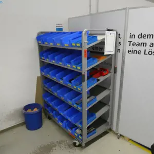 2 Shelf trolley Garant 91 8587_TE37