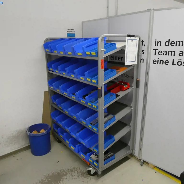 2 Shelf trolley Garant 91 8587_TE37