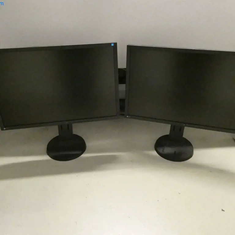 2 24" monitors Eizo