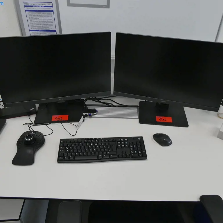 4 27" monitors BenQ
