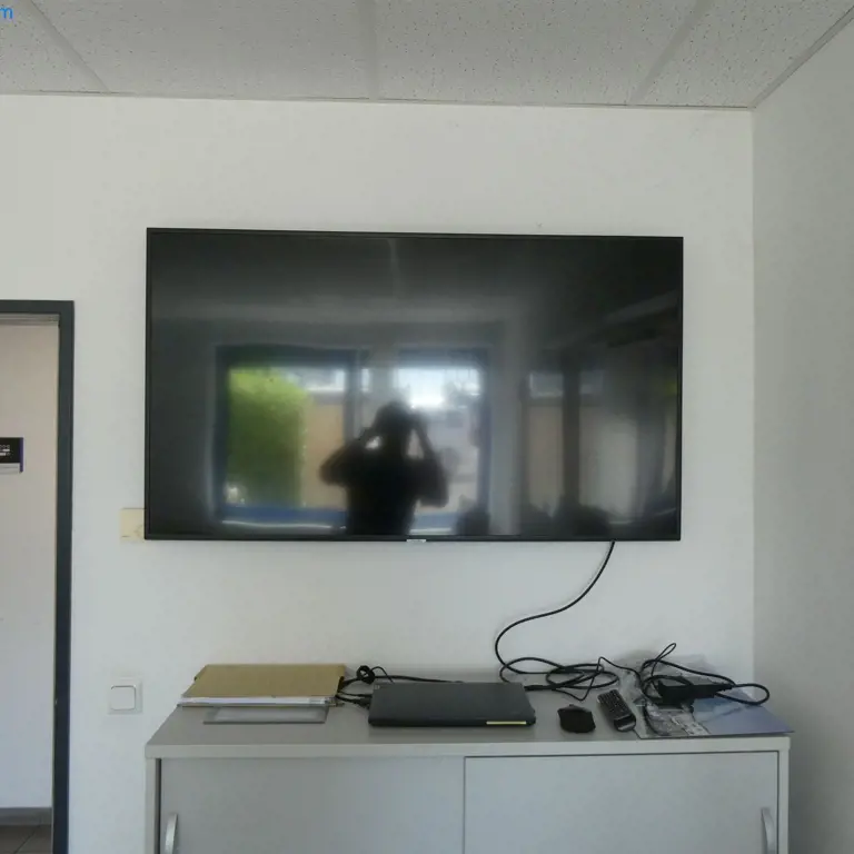 55" flat screen TV Samsung