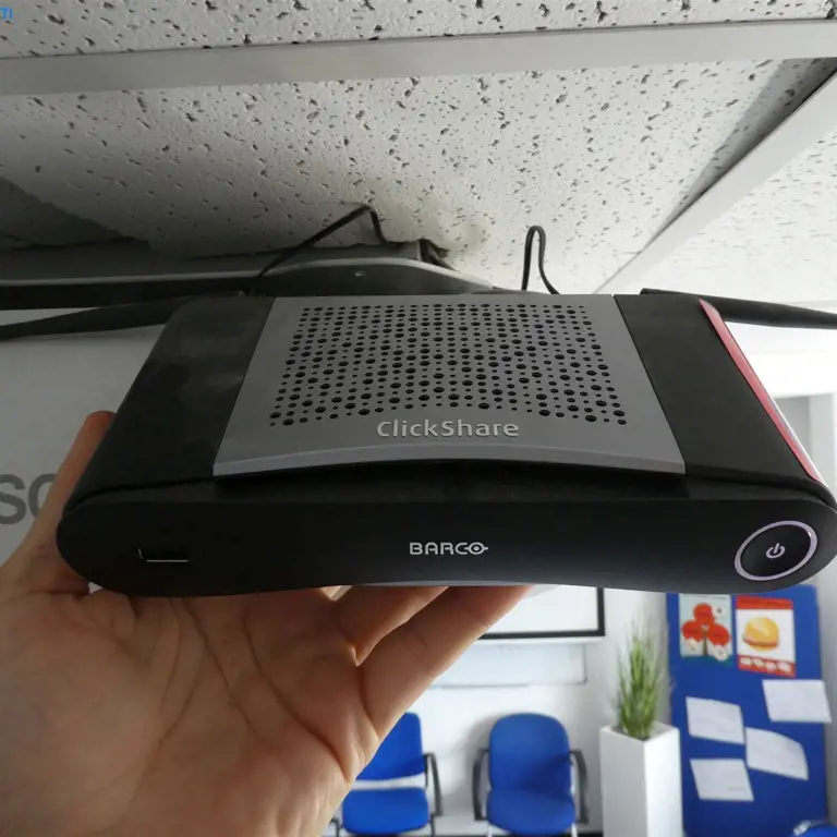 2 Presentation systems Barco Clickshare