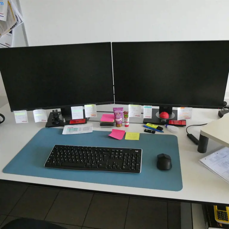 2 27" monitors BenQ