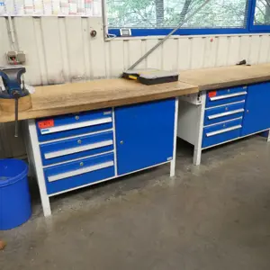 3 Stoły warsztatowe Garant